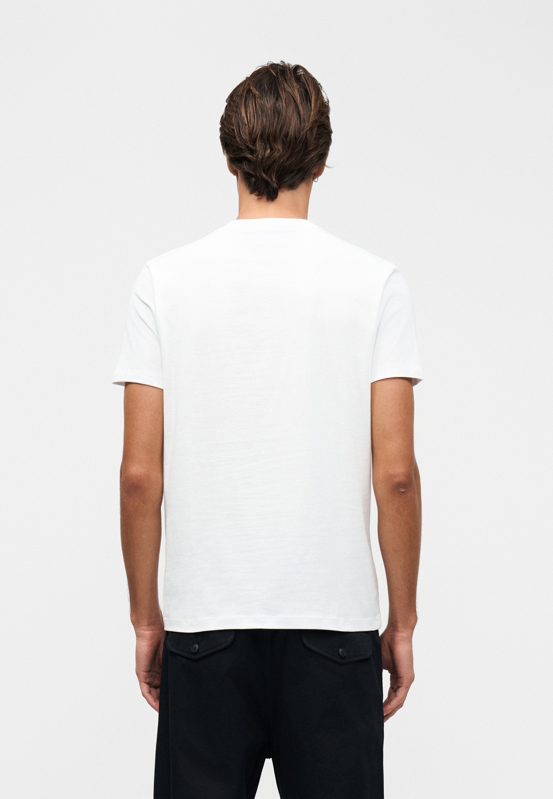 CREW NECK - Print T-shirt - white