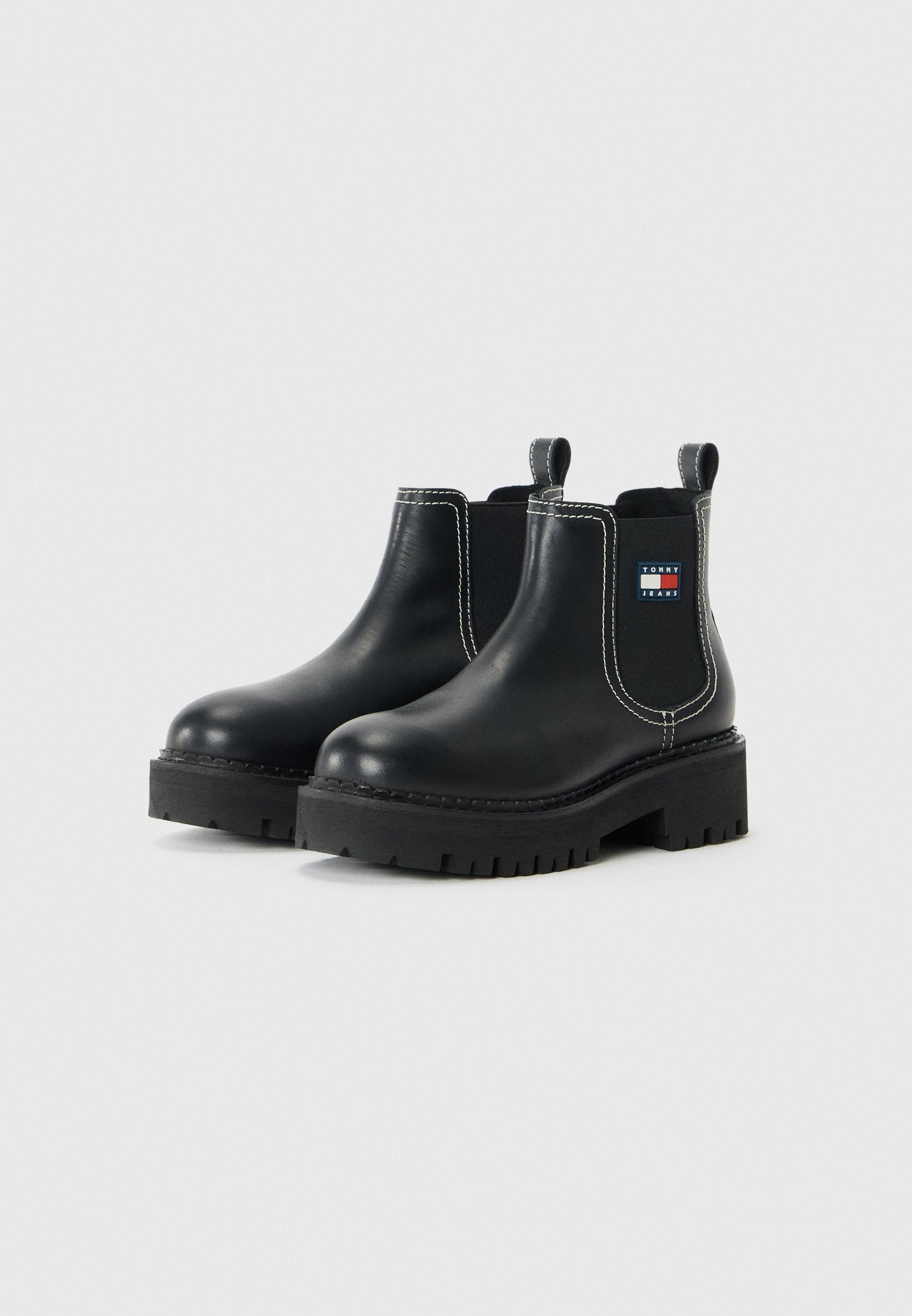 URBAN CHELSEA - Platform ankle boots - black
