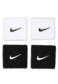 WRISTBANDS 4 PACK UNISEX - Sweatband - black/white