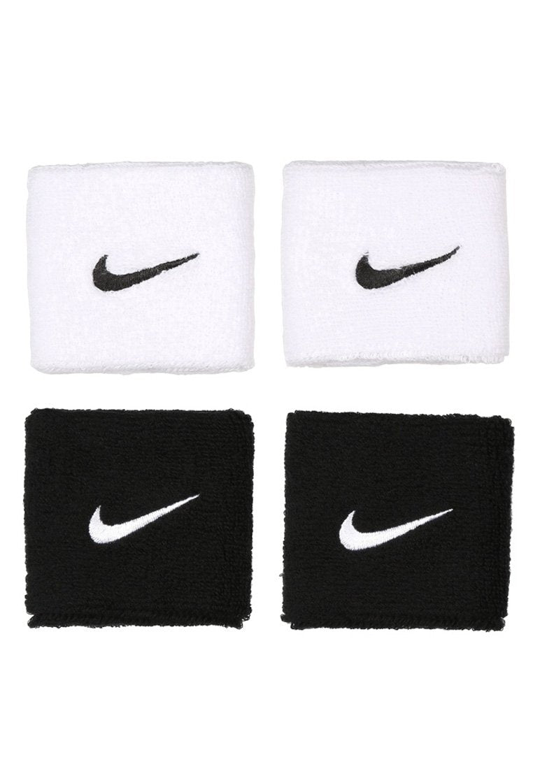 WRISTBANDS 4 PACK UNISEX - Sweatband - black/white