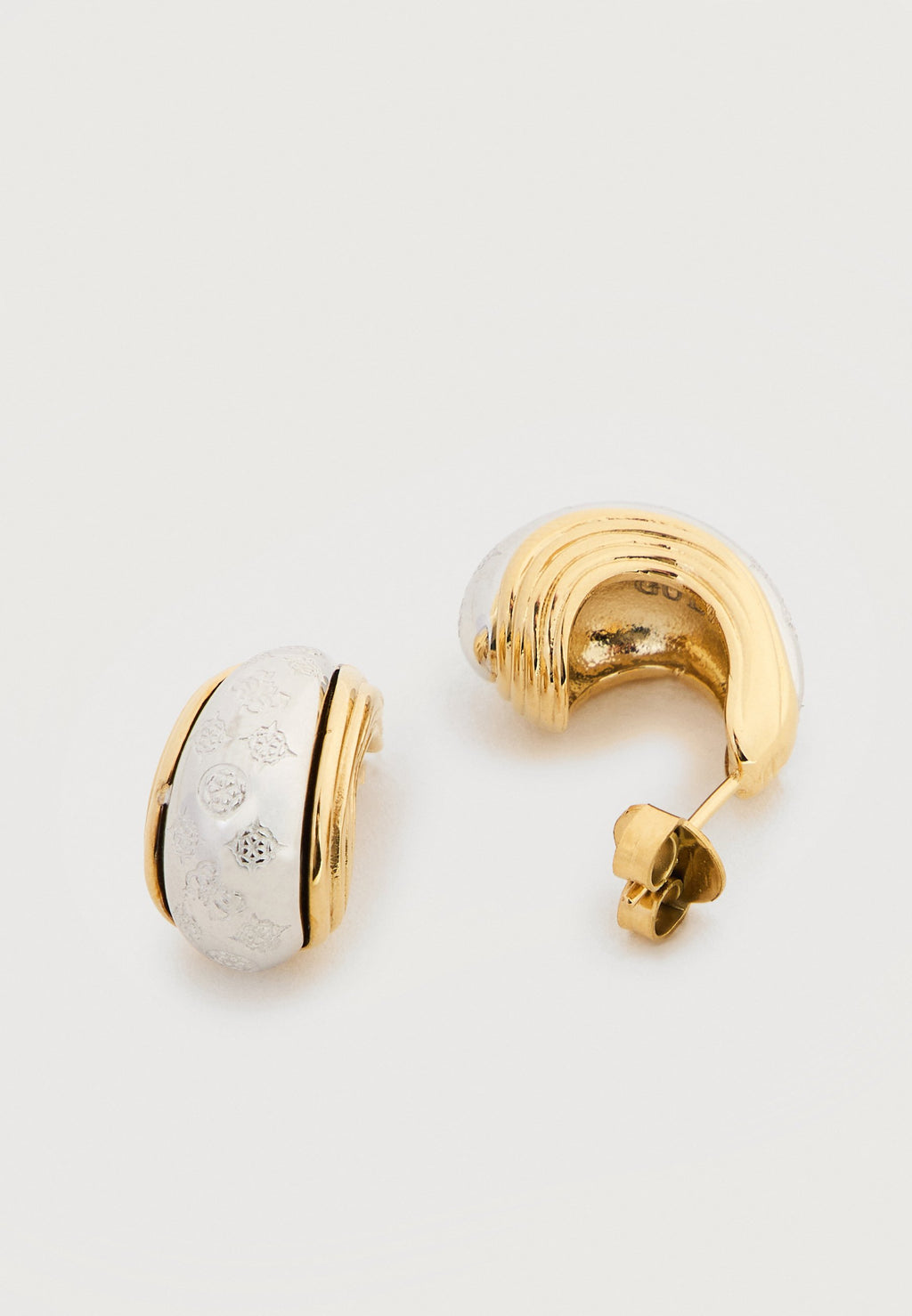 VIVA SOLEIL - Boucles d'oreilles - doré jaune/blanc