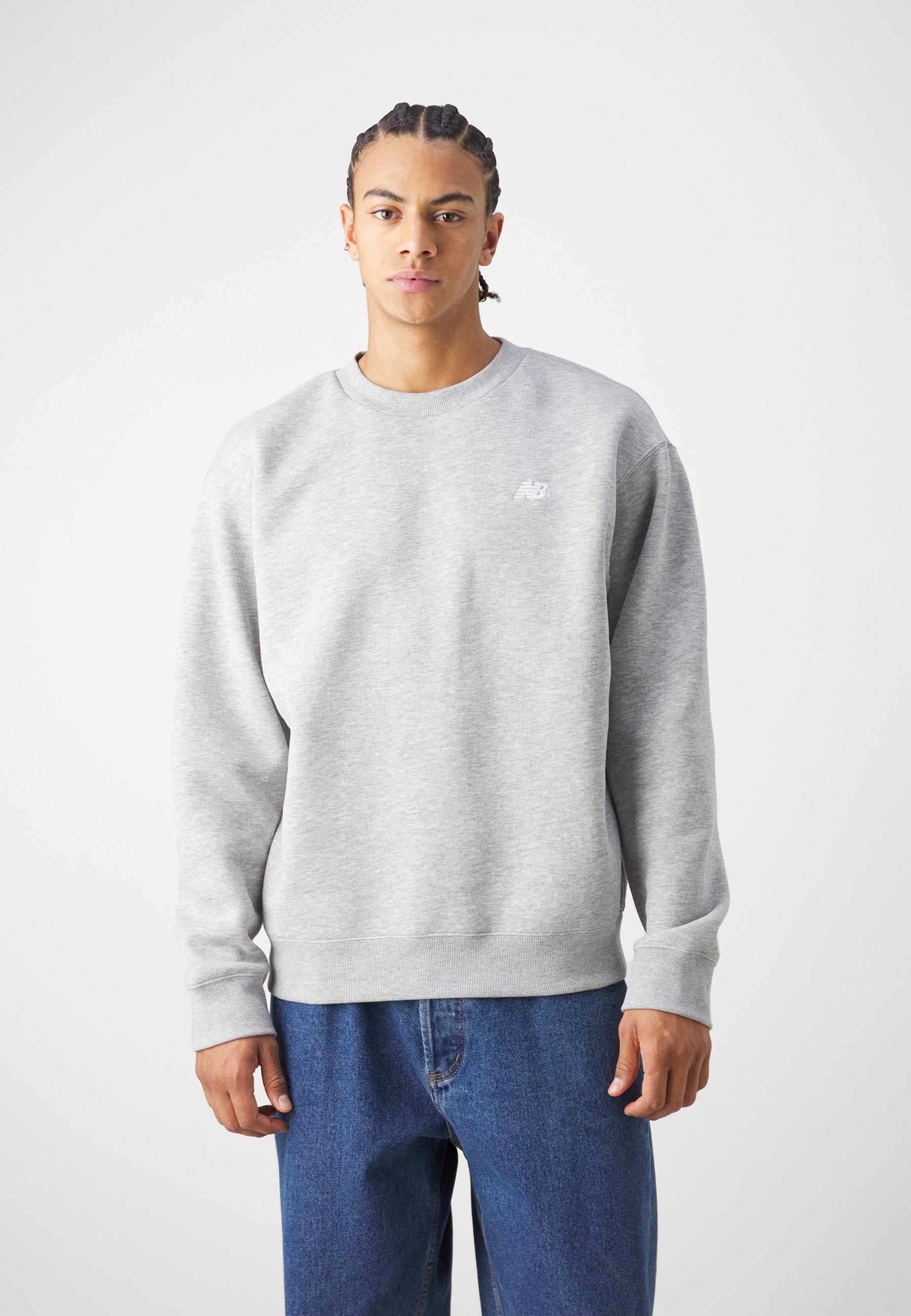 SPORT ESSENTIALS CREW UNISEX - Hoodie - athletic grey