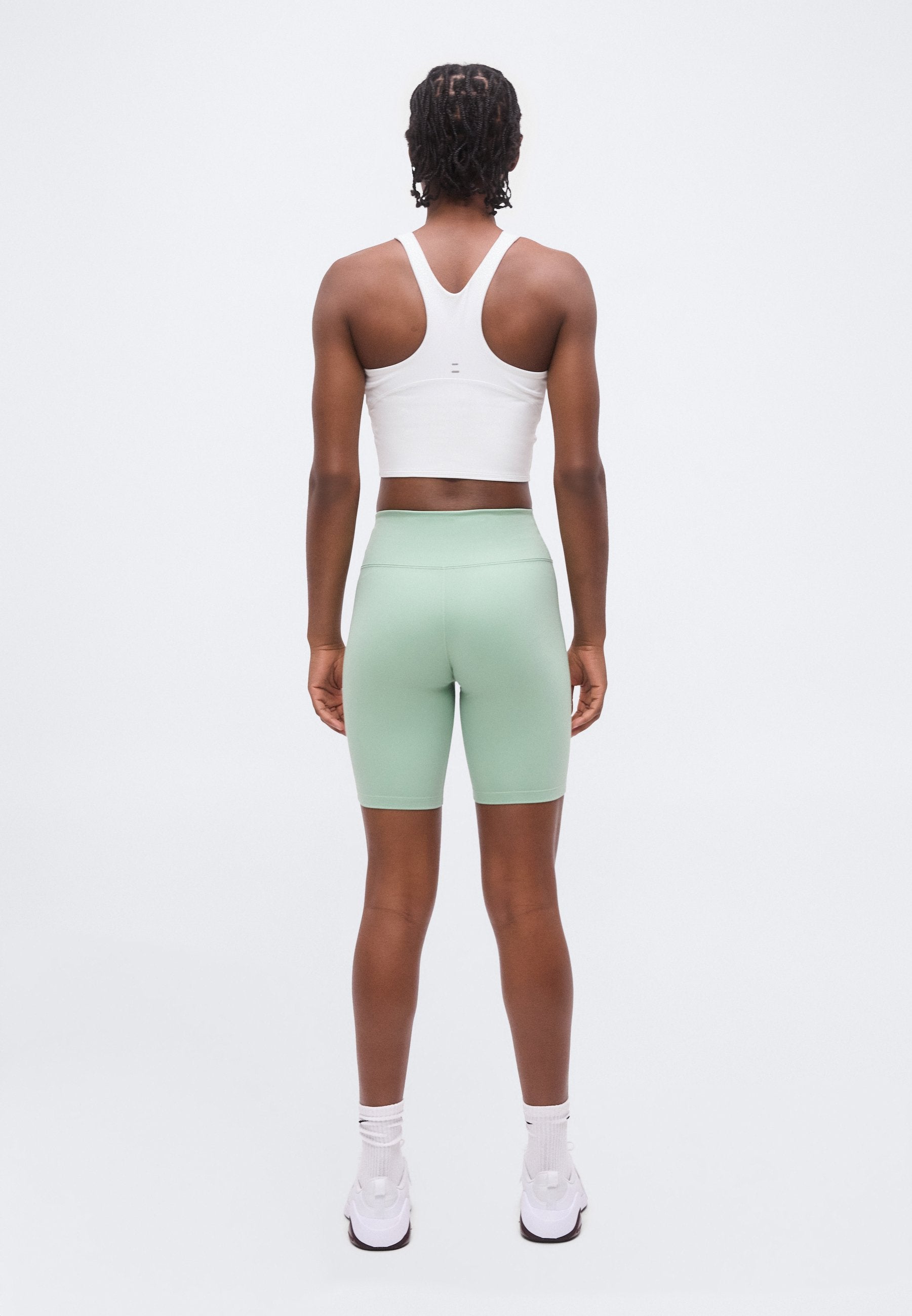 ONE - Leggings - steam/white