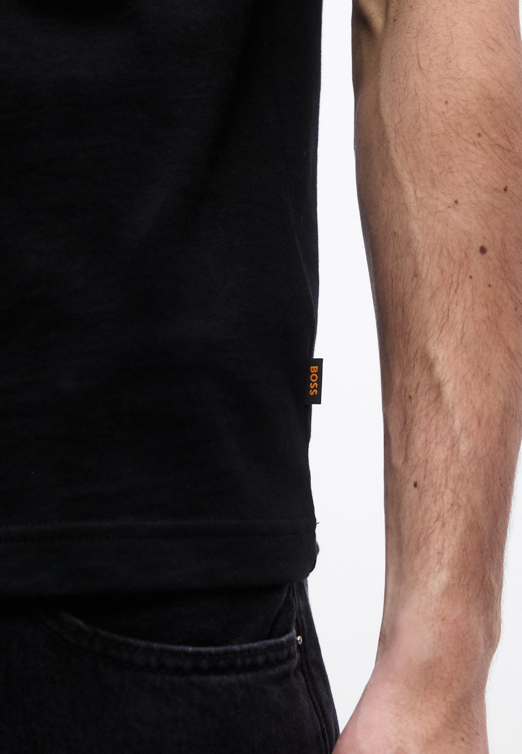 Print T-shirt - black