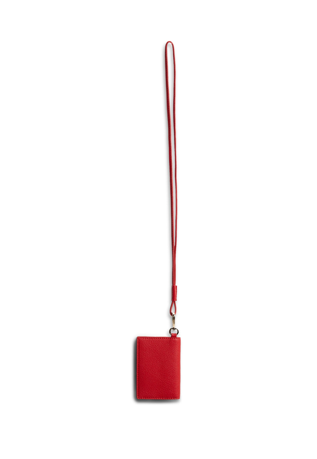 HILFIGER ICON CARD HOLDER WITH STRAP - Passport holder - primary red