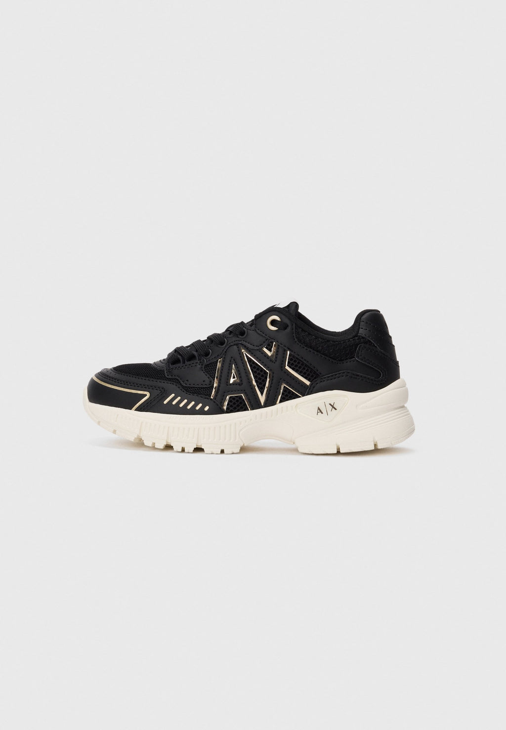 Trainers - black/gold-coloured