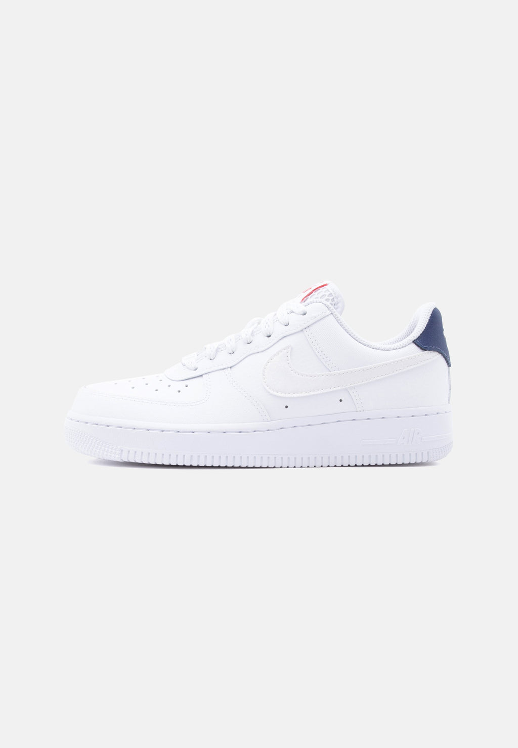 AIR FORCE 1 07 - Baskets - white/metallic summit white/blue void/fire red/summit white