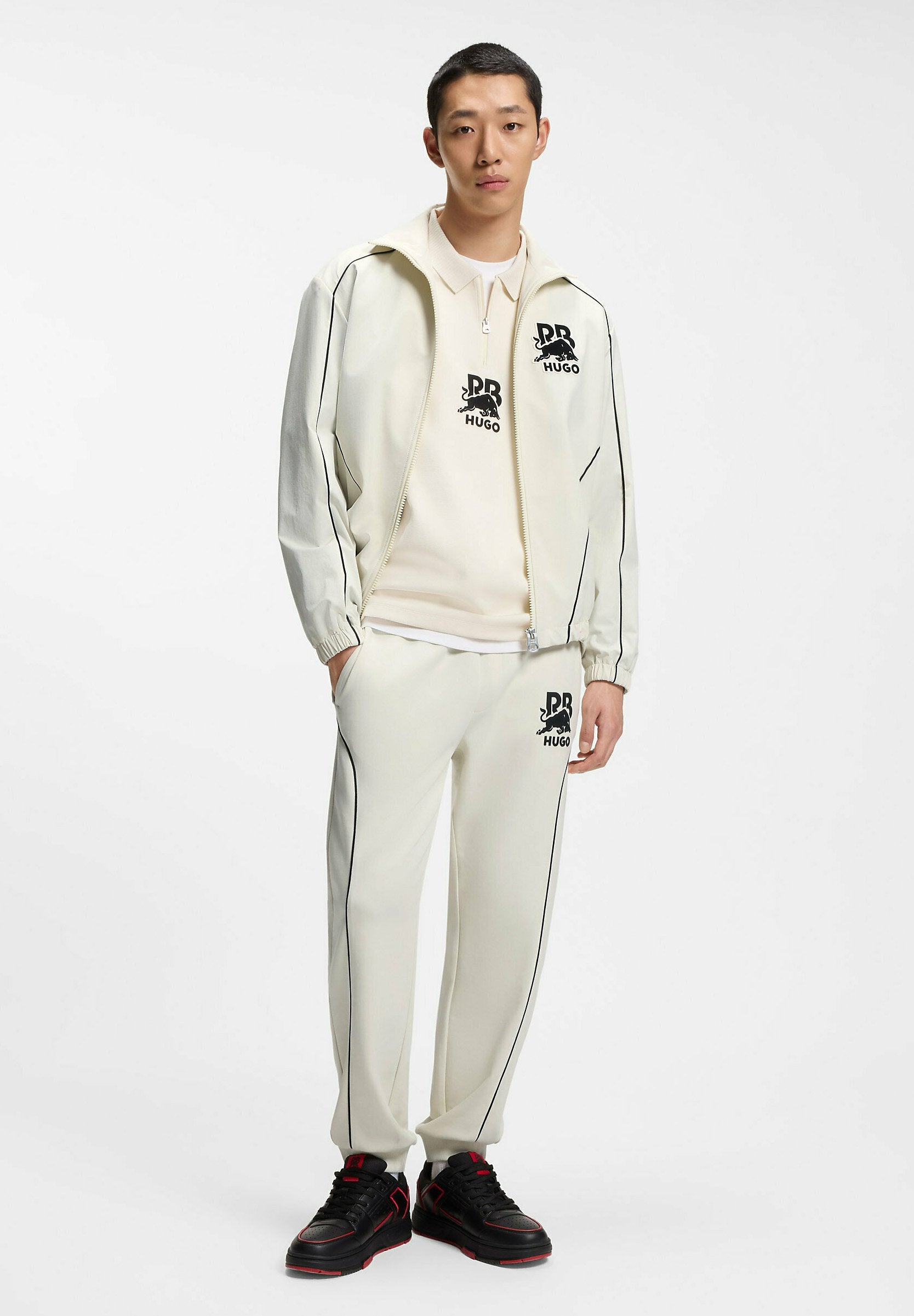 HUGO KAPINO262X_RB - Training jacket - natural fourteen