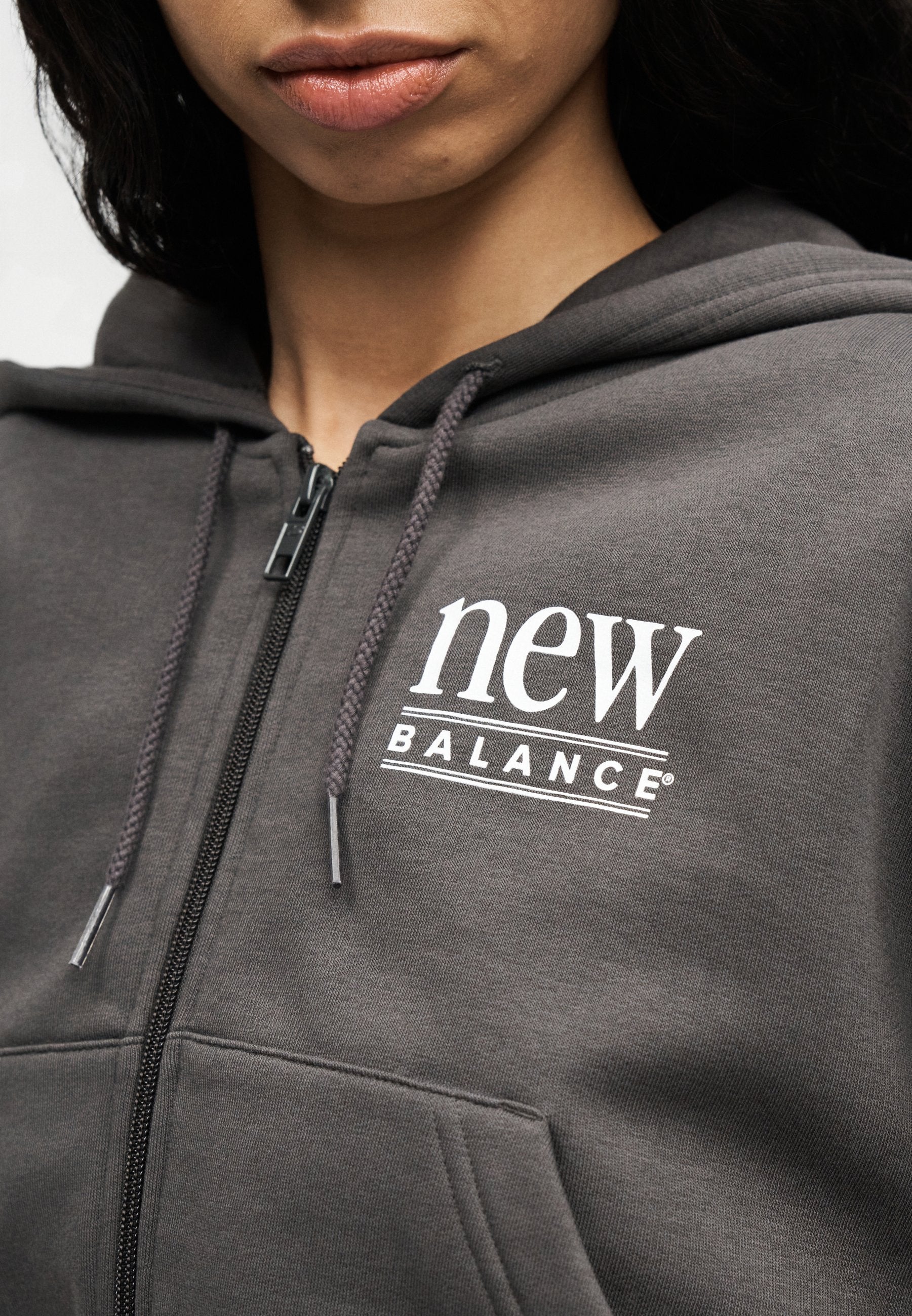 REIMAGINED - Sweat zippé - anthracite