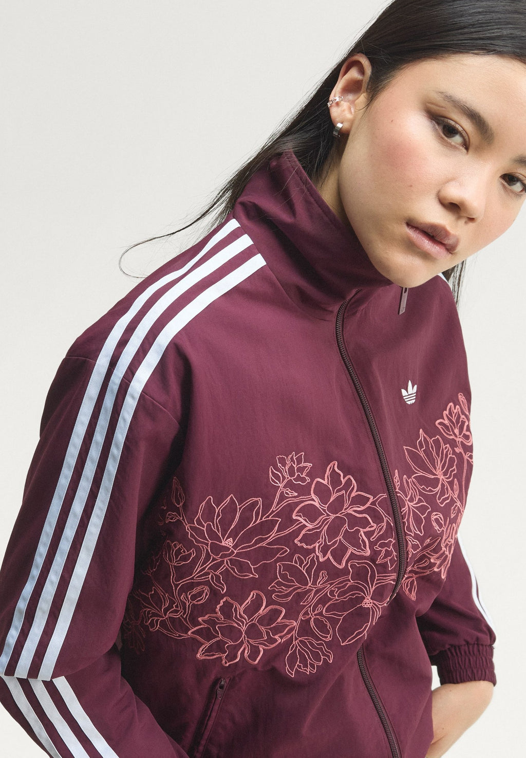 FB TT LOOSE - Training jacket - maroon
