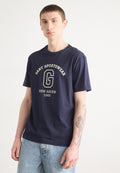 GRAPHIC - Print T-shirt - evening blue