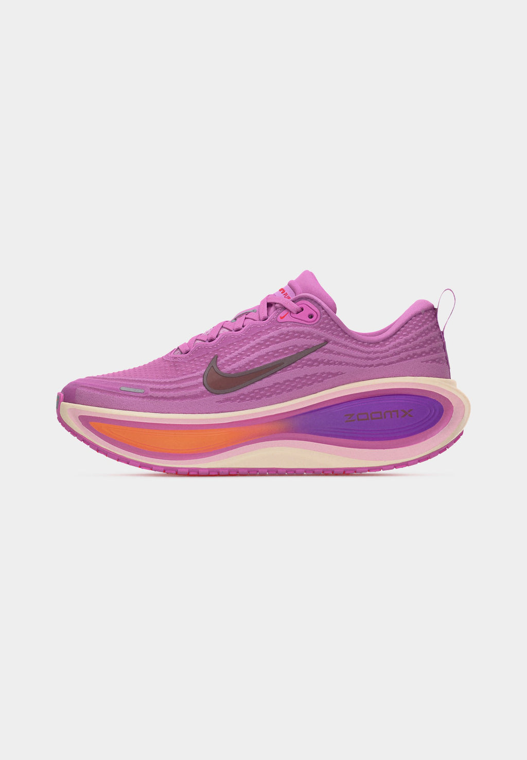 VOMERO PLUS - Road running shoes - light magenta/black/pink foam/bright violet/orange pulse/bright crimson