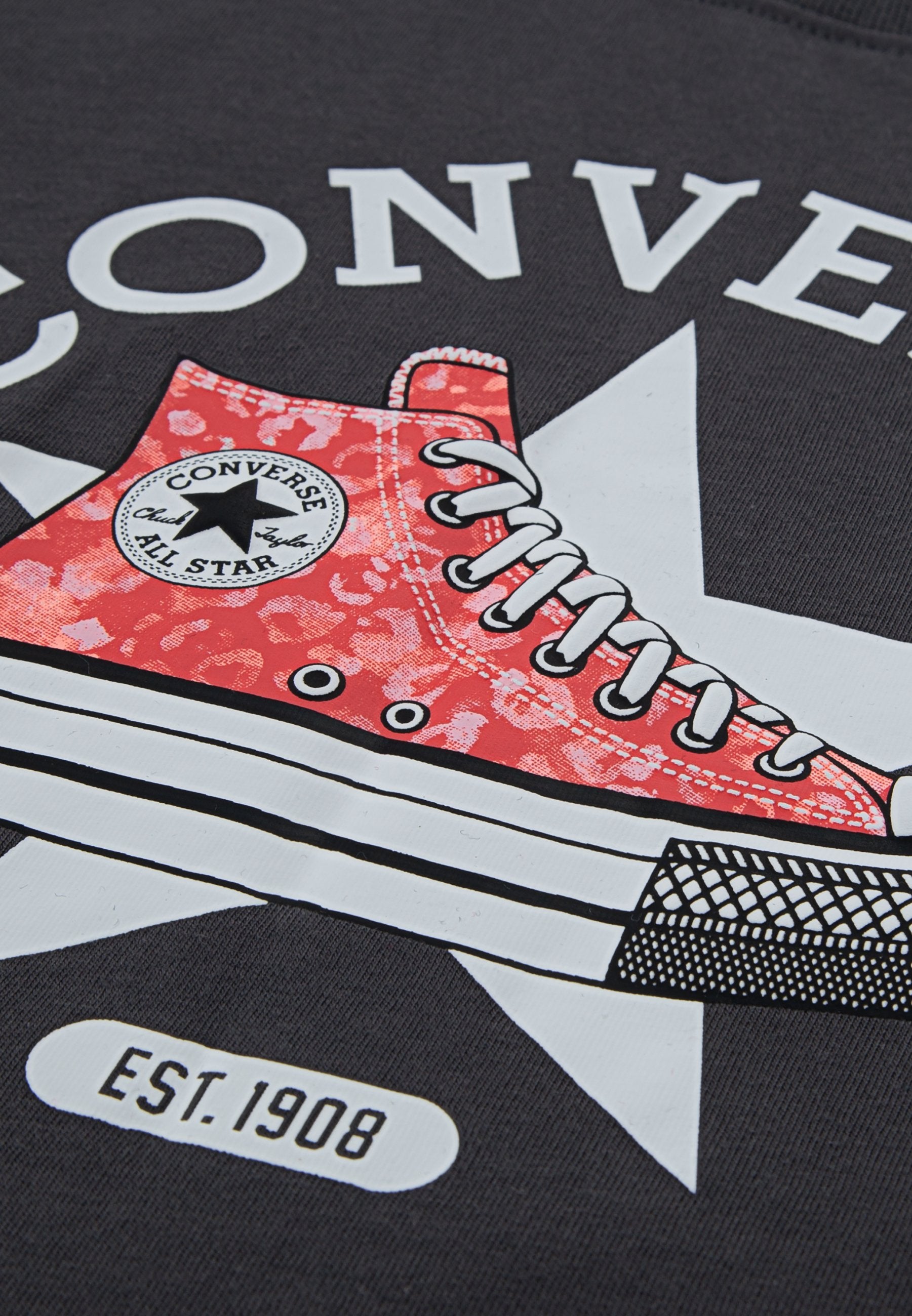 SNEAKER GRAPHIC - Print T-shirt - dark matter