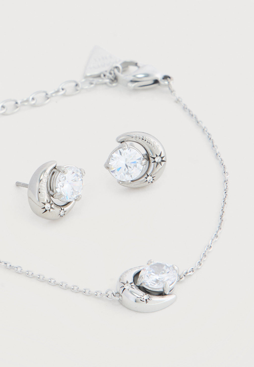 AURORA SET - Earrings - silver-coloured