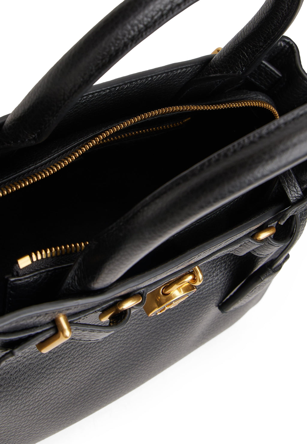CABAS EN CUIR THE AMERICAN ICON - Sac à main - noir