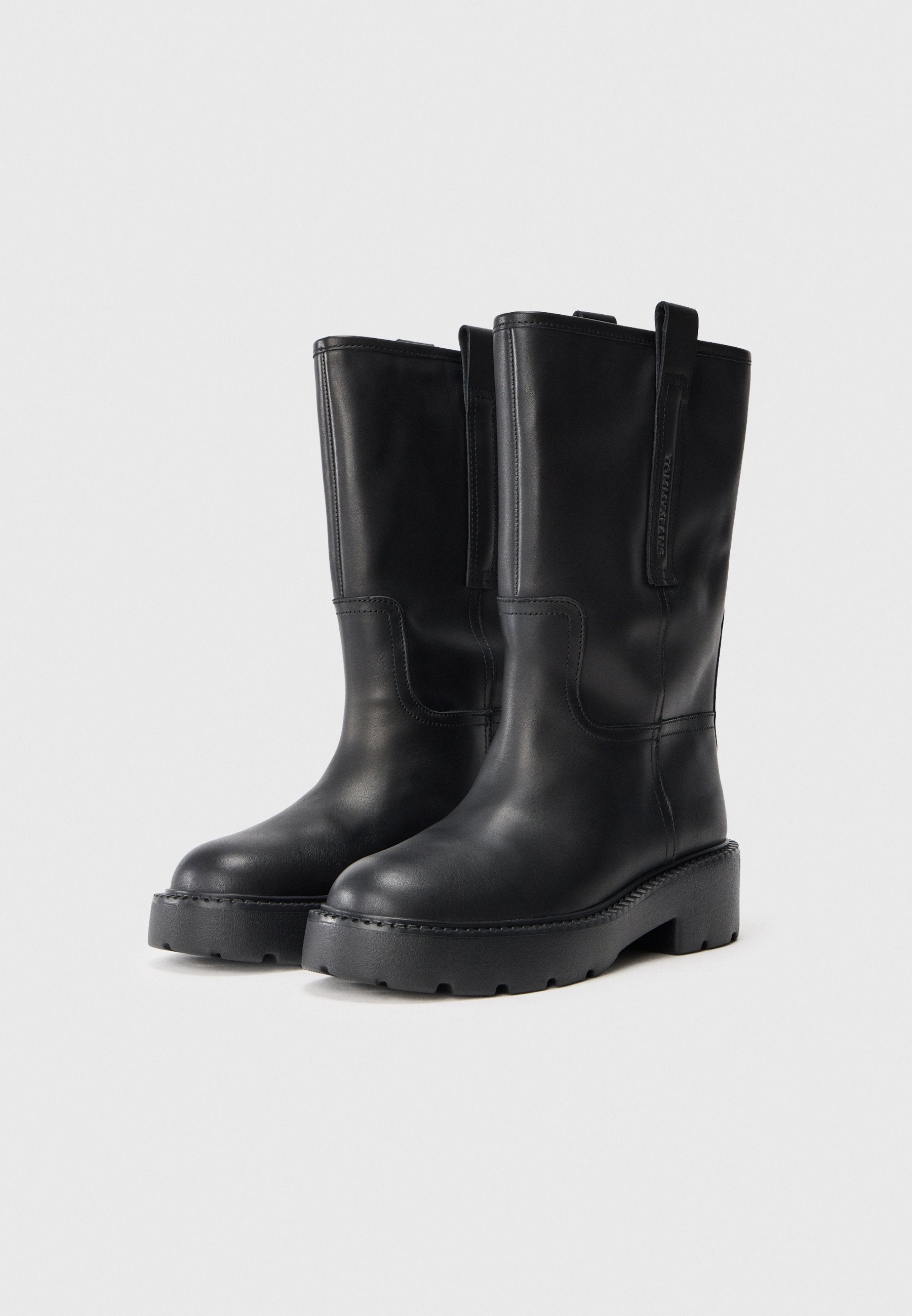 MID TUBULAR - Cowboy/Biker boots - black
