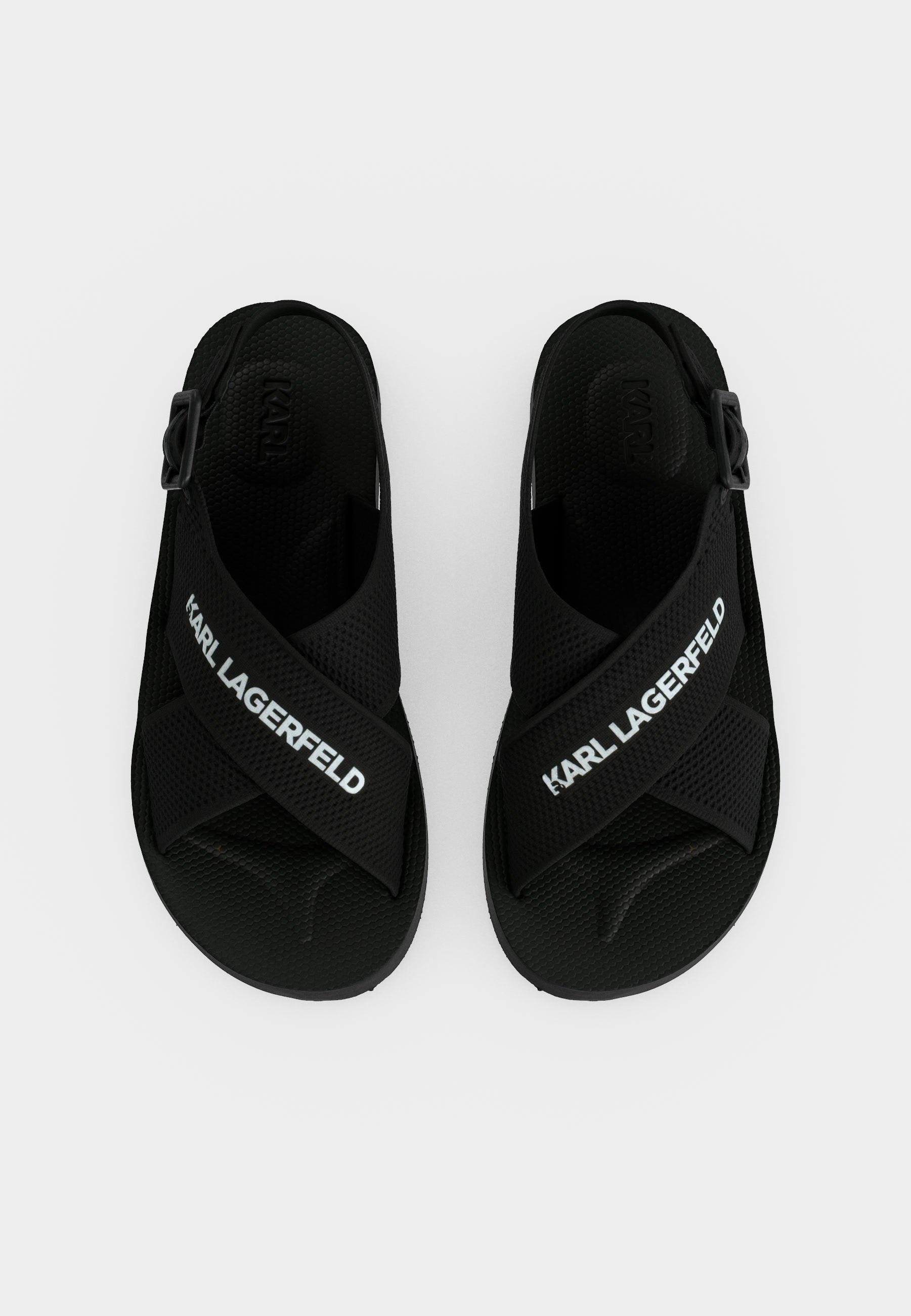 ATLANTIK KROSS STRAP - Sandals - black