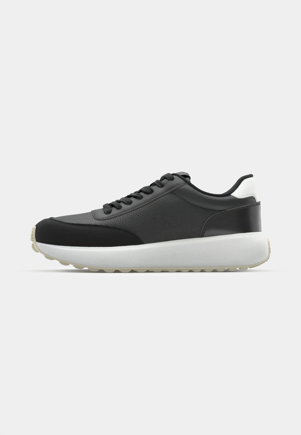 ATHLEISURE RUNNER - Trainers - black/bright white