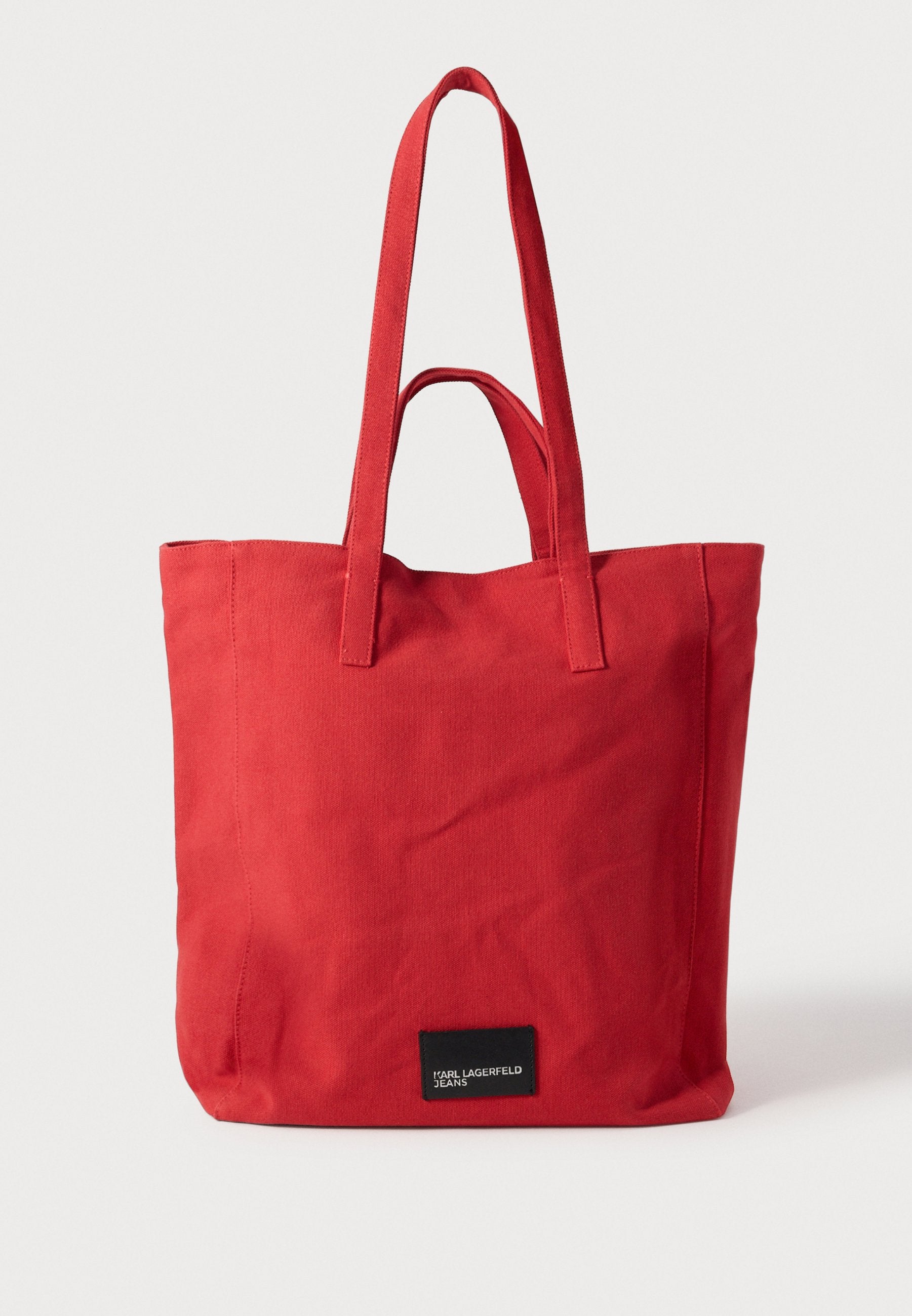 LOGO SHOPPER UNISEX - Tote bag - pompeian red