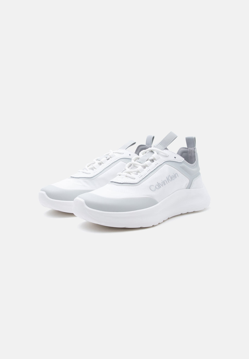 Baskets - blanc éclatant/gris perle/argenté