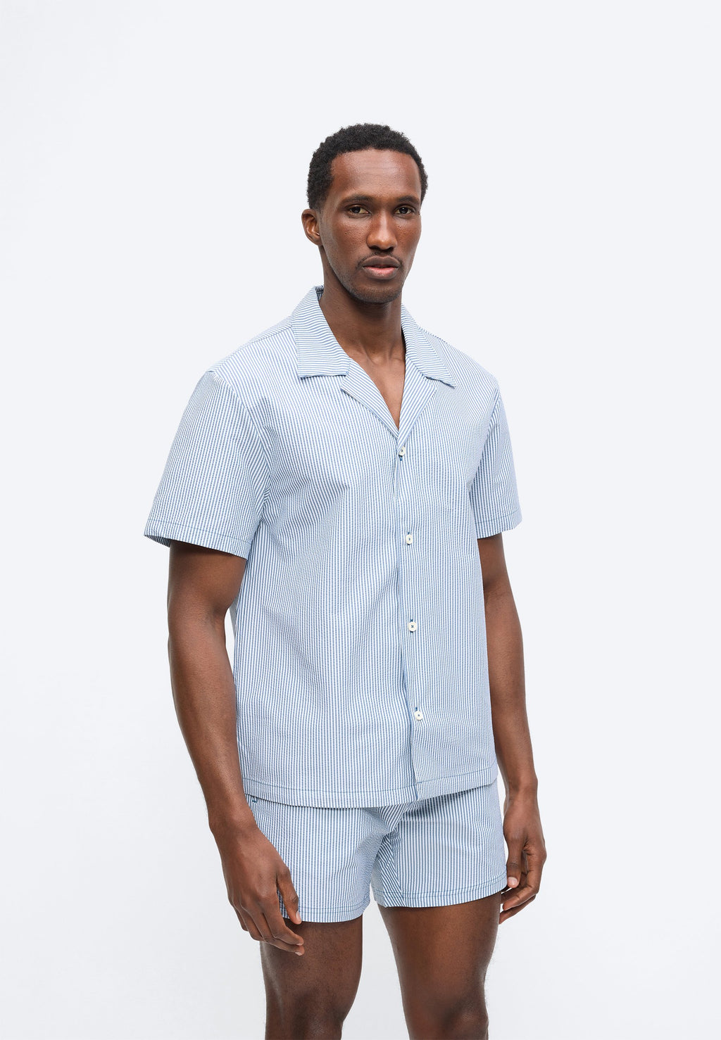 VELVETFISH SHIRT - Swimwear shirt - open blue