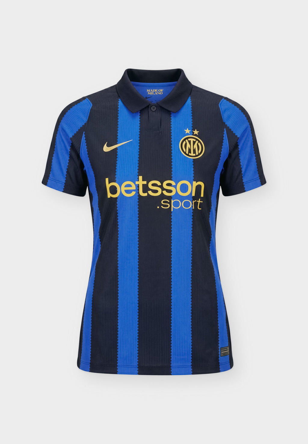 INTER - Vêtements de club - bleu/noir/or universitaire