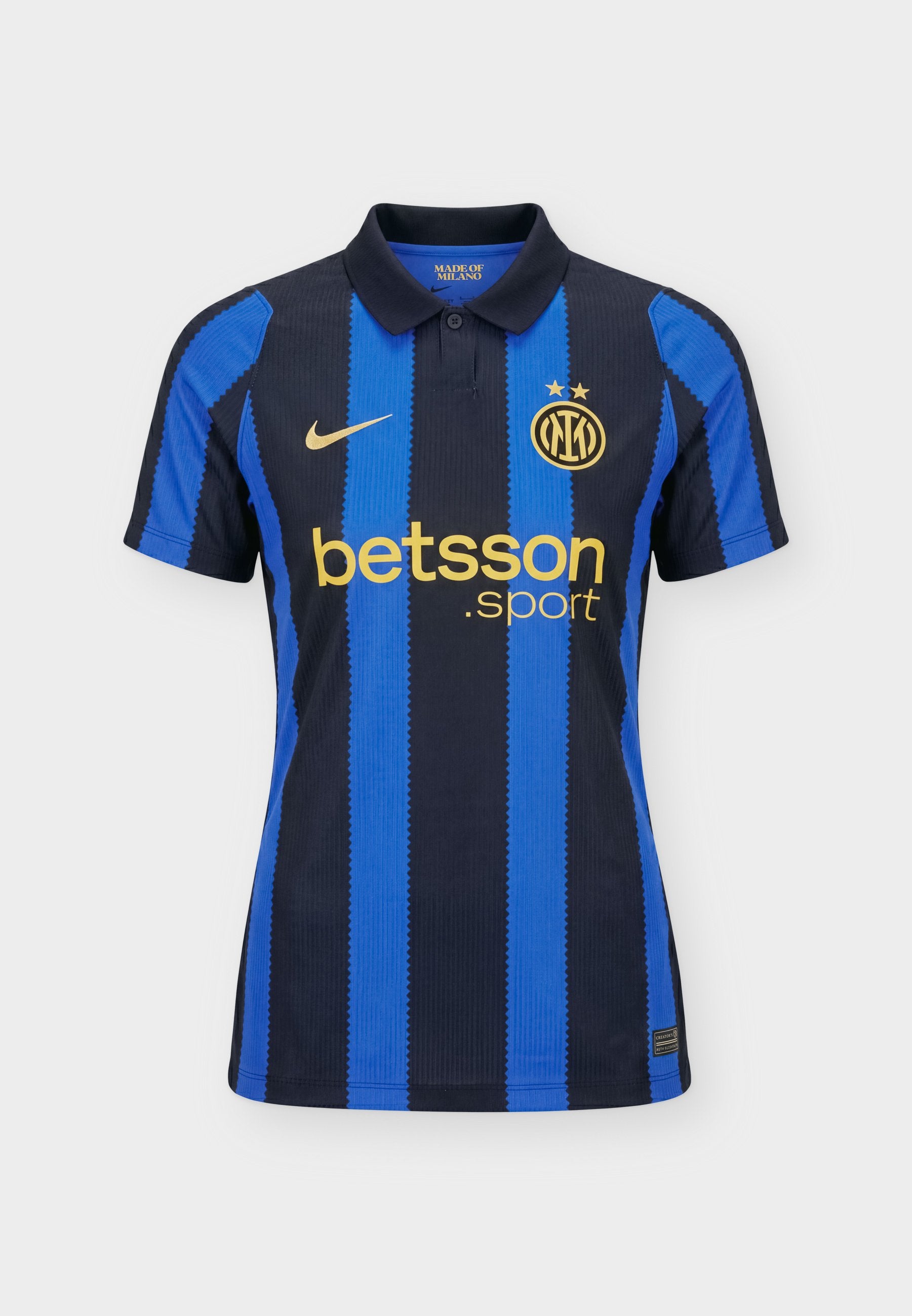 INTER - Vêtements de club - bleu/noir/or universitaire