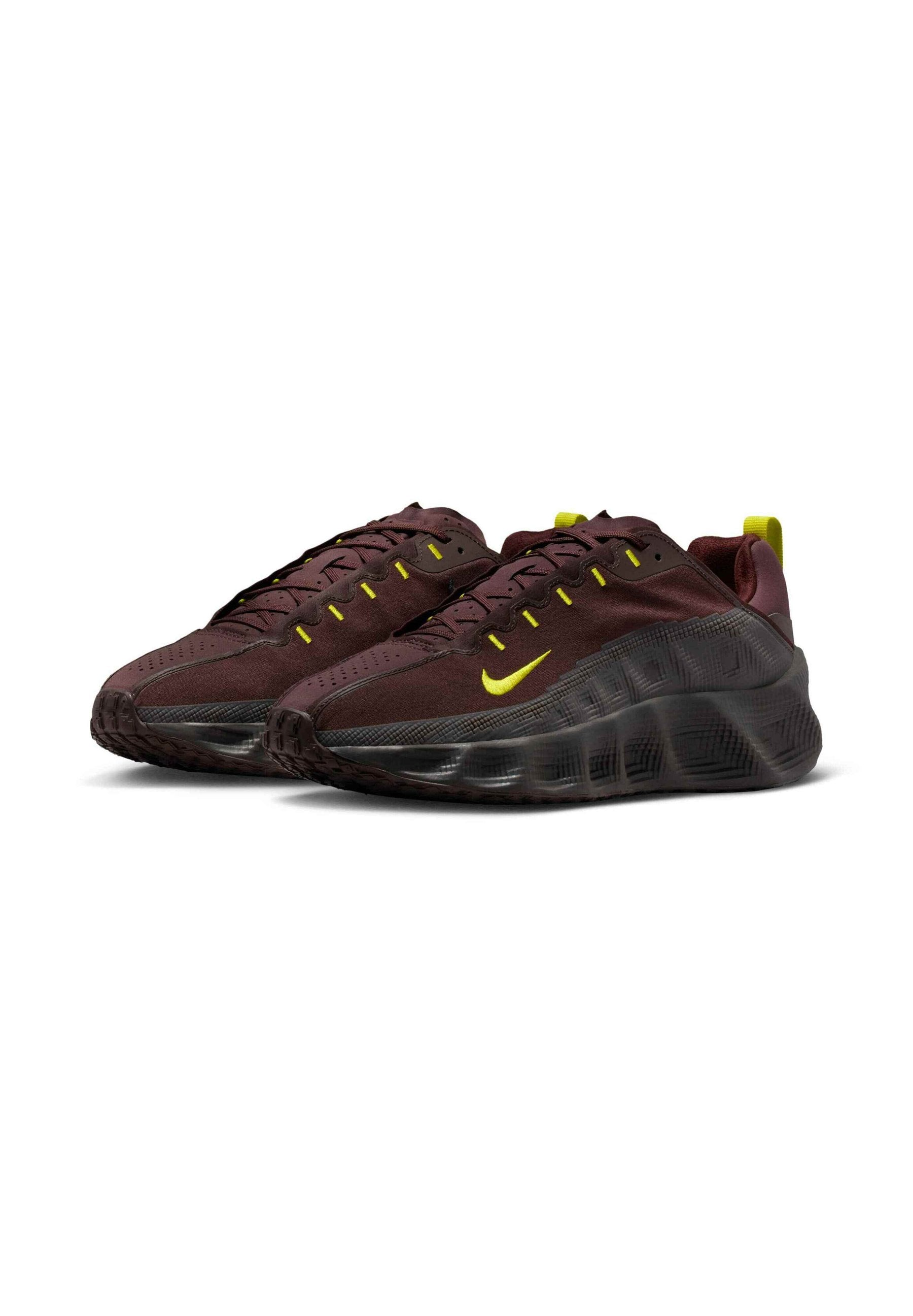 WITH REFLECTIVE DESIGN ACCENTS AVA ROVER - Trainers - earth black/bright cactus/bright cactus