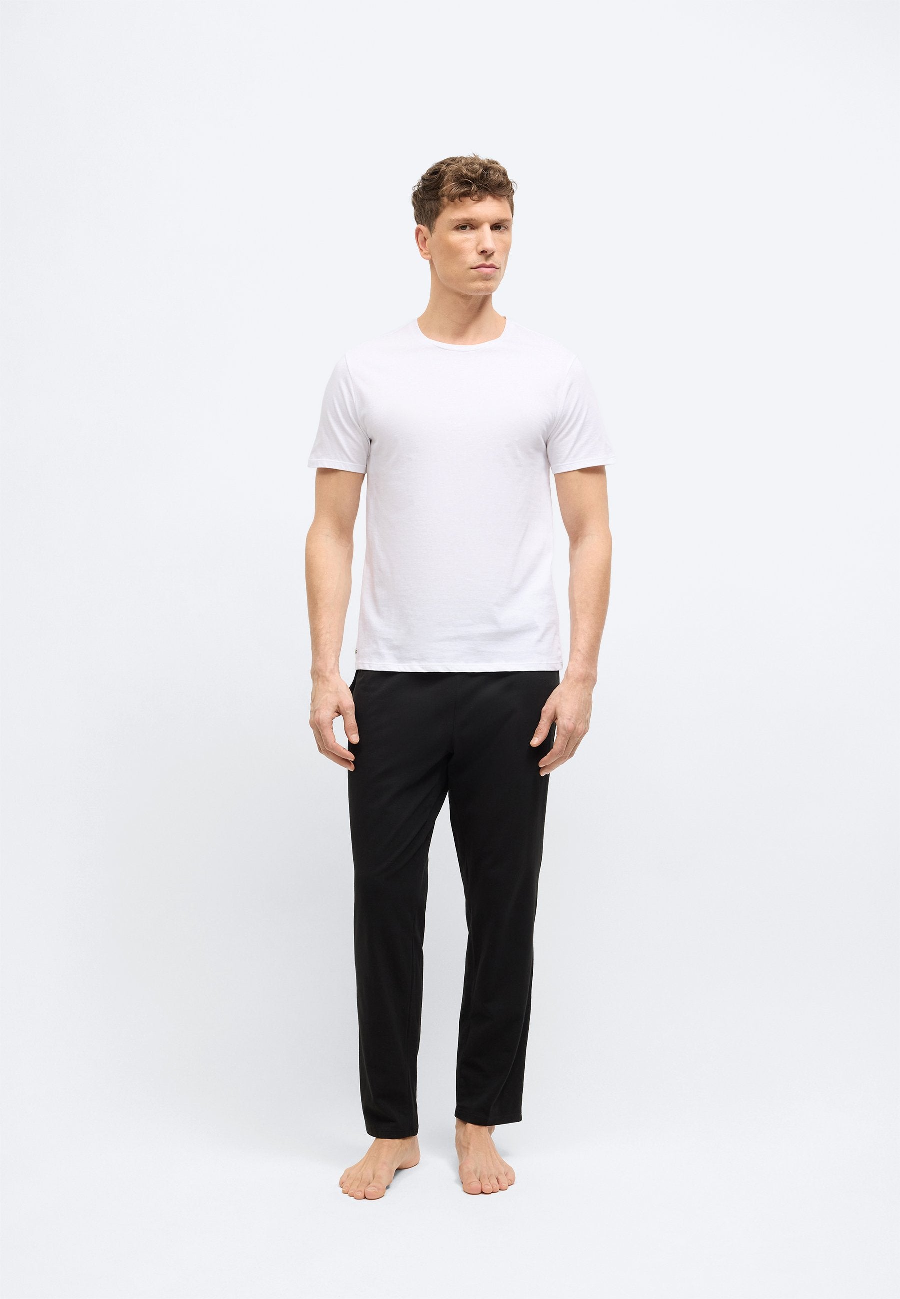 3 PACK - Undershirt - white/silver-coloured chine/black