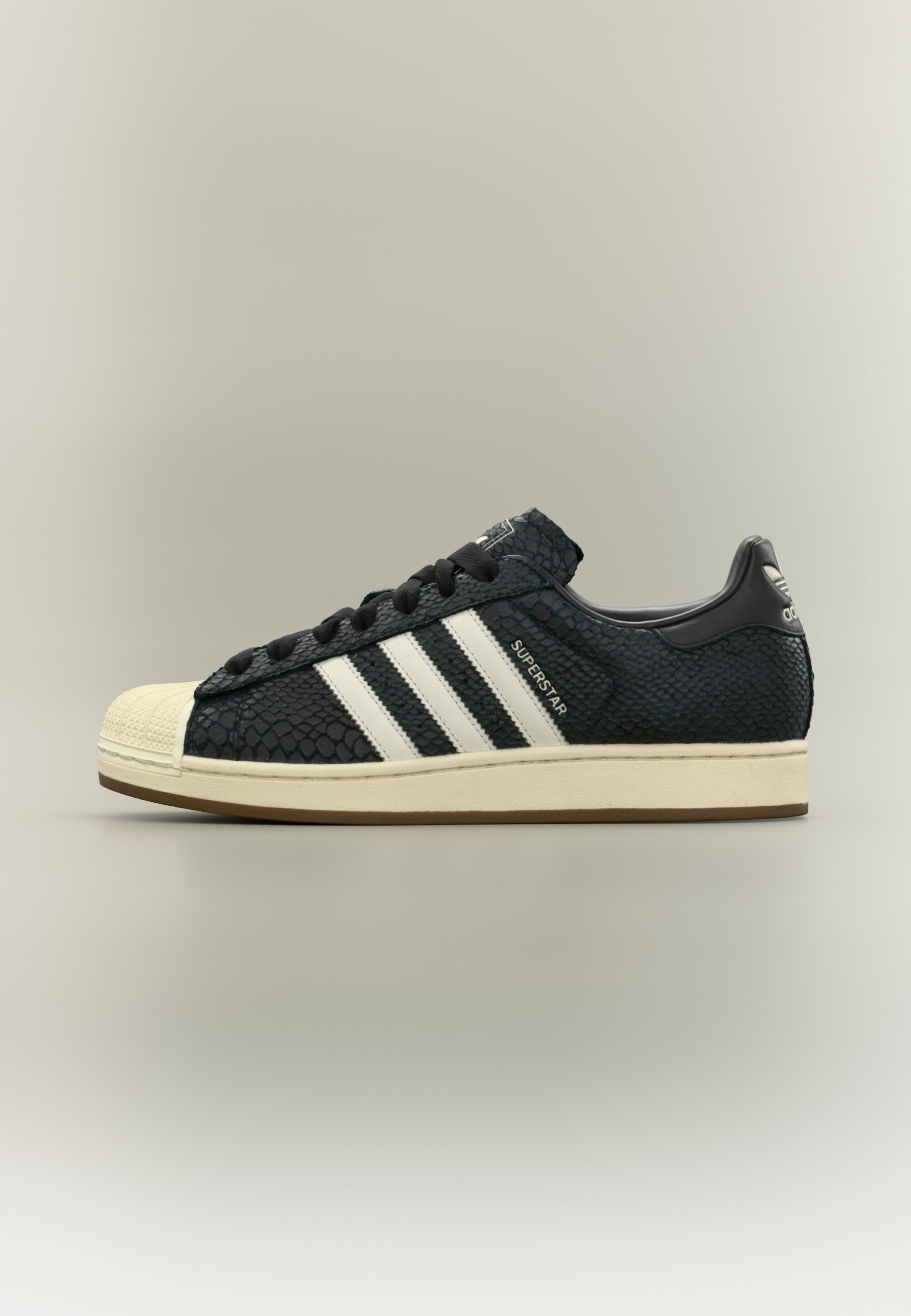 SUPERSTAR II UNISEXE - Baskets - noir/blanc/blanc cassé