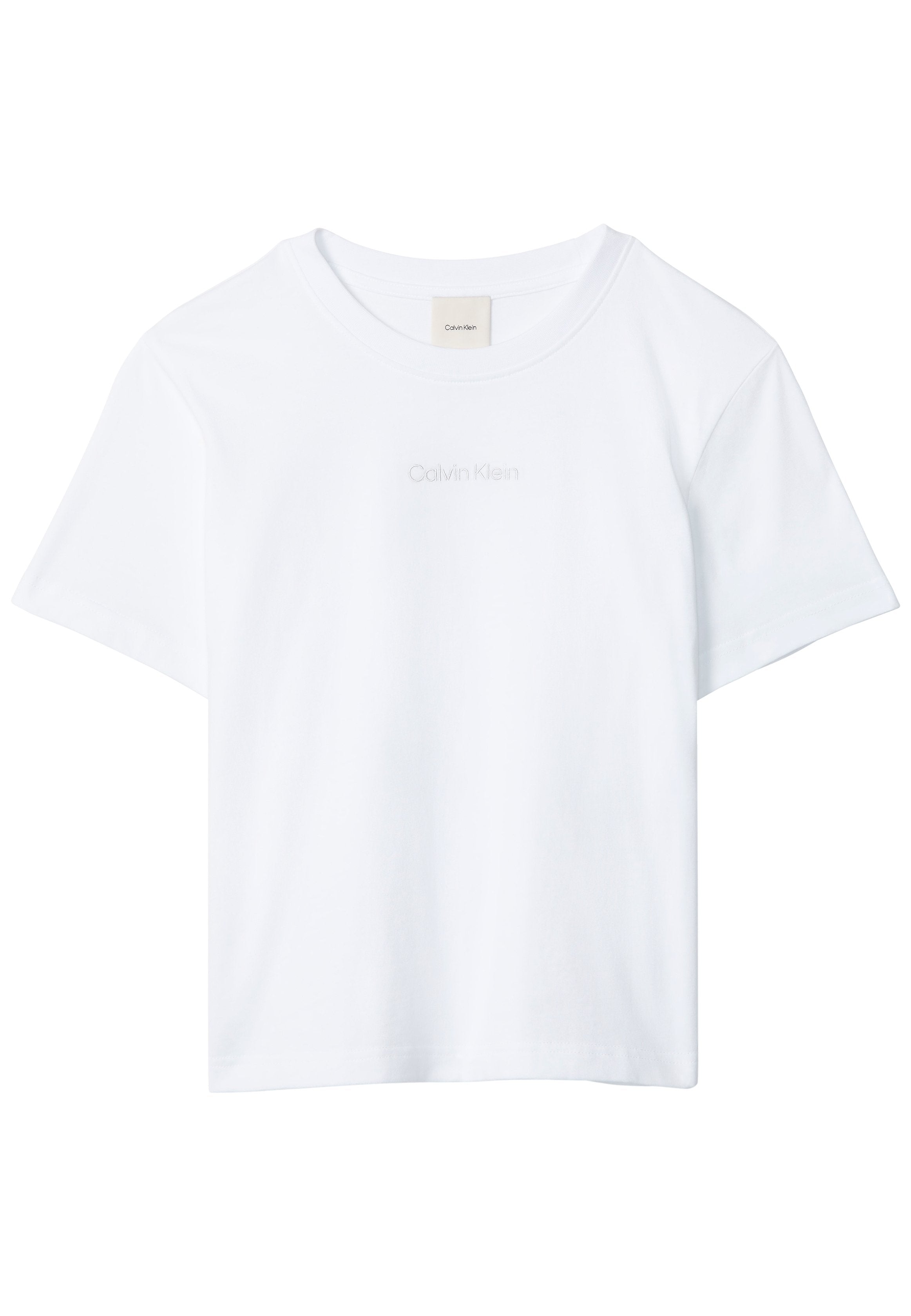 CLASSIC LOGO GRAP - Basic T-shirt - white