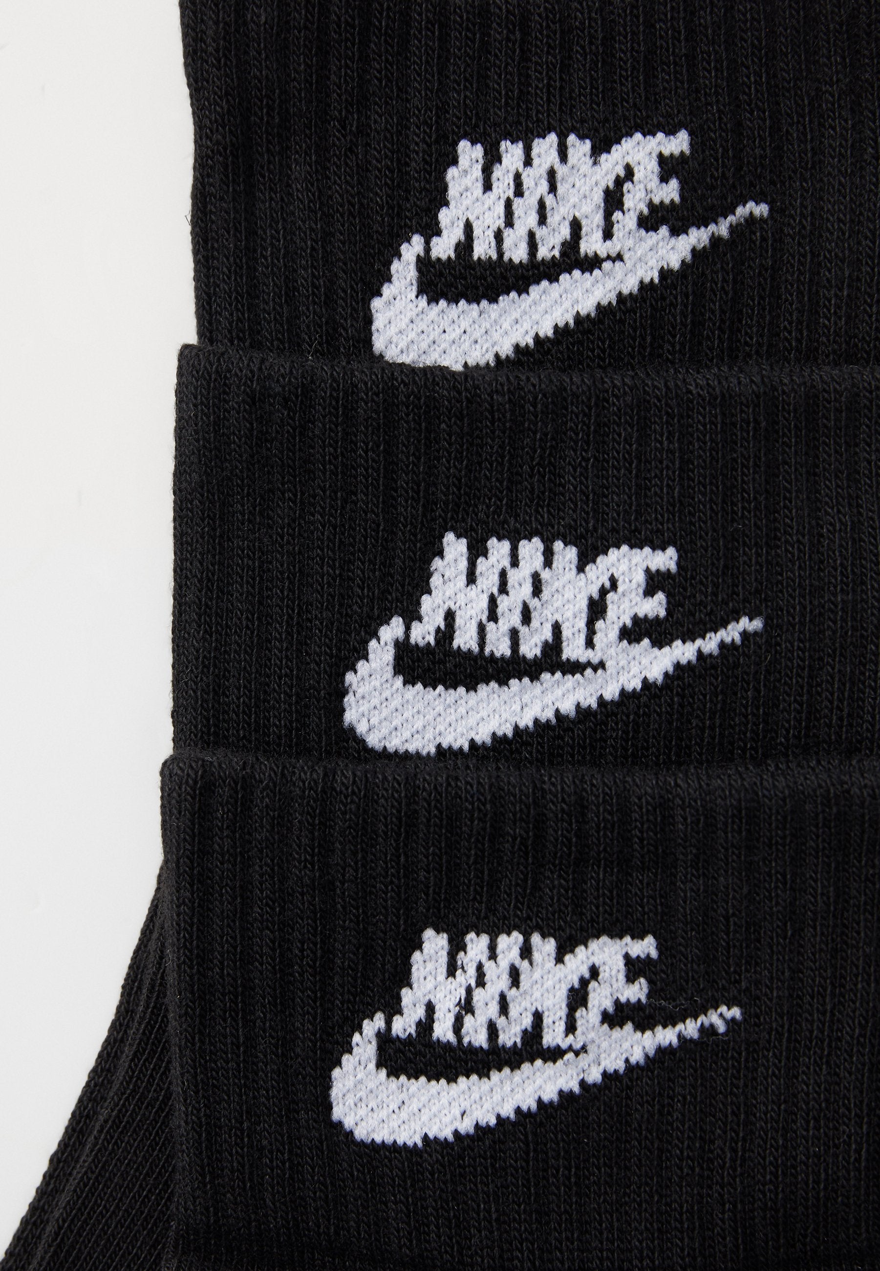 LOT DE 3 PAIRES DE CHAUSSETTES DE SPORT BASSES MIXTES - Chaussettes de sport - black/white