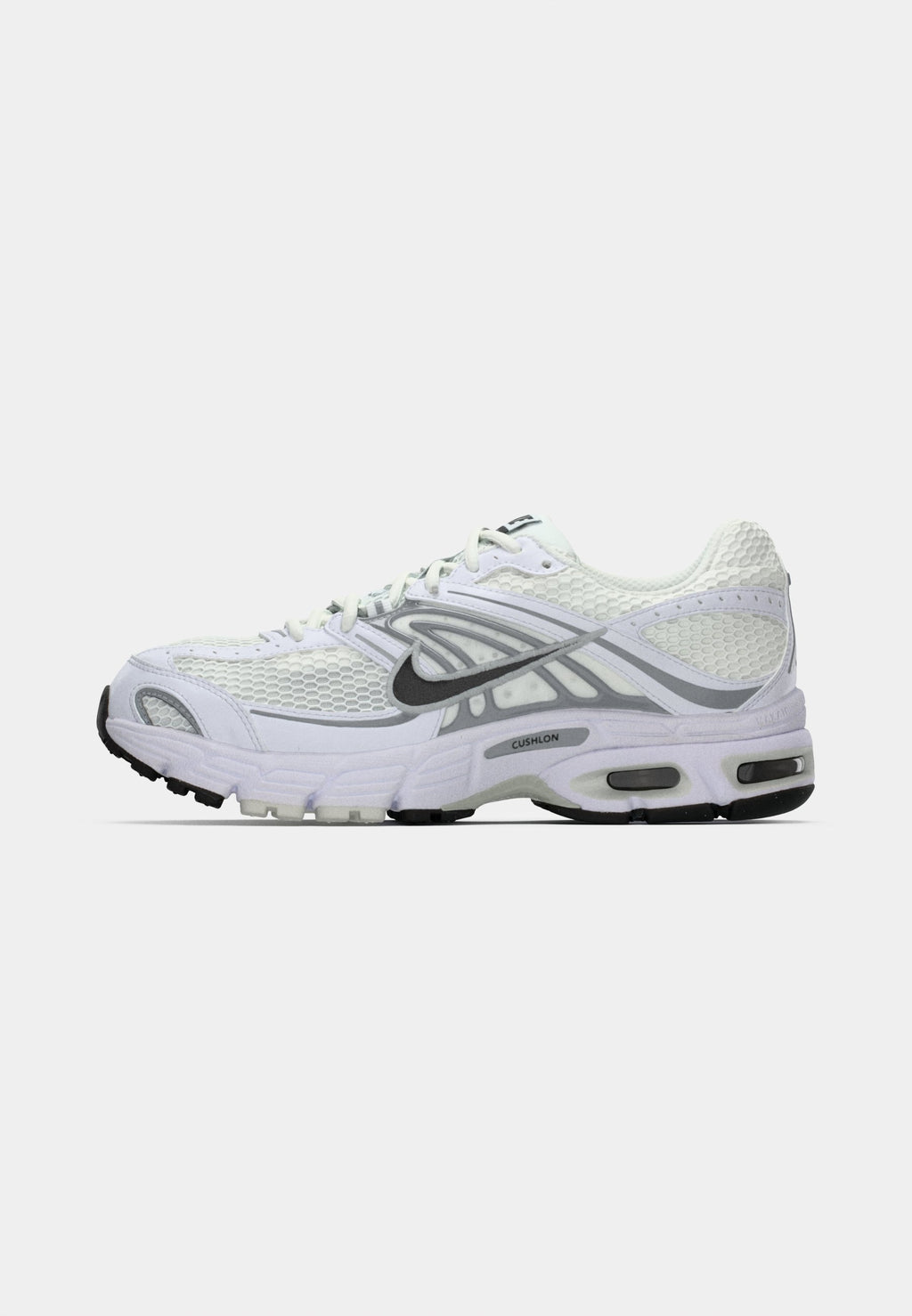 AIR MAX MOTO 2K - Spor Ayakkabı - beyaz/siyah/metalik gümüş rengi/photon dust
