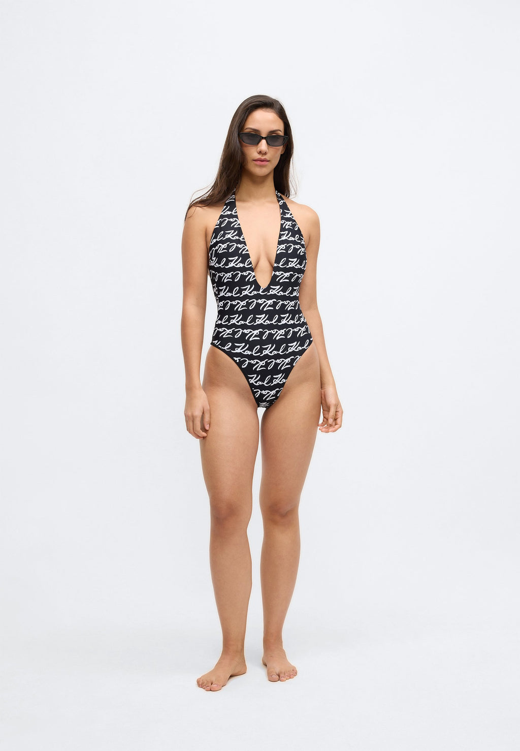 SIGNATURE CHEEKY - Swimsuit - black