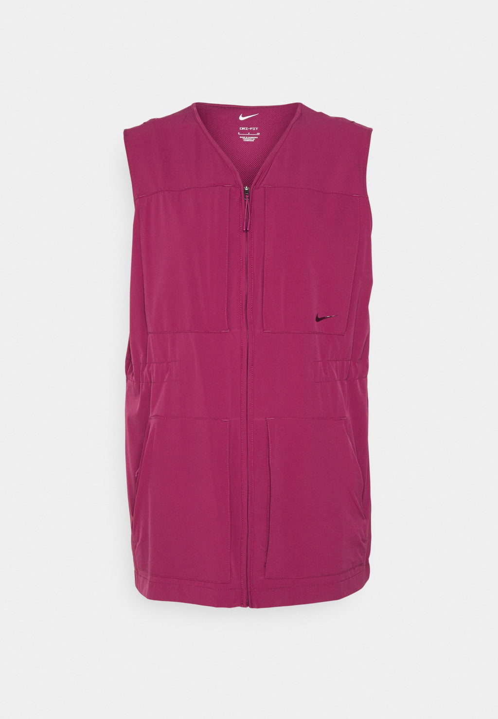 W NK DF BLISS FUTURE FIT VEST - Waistcoat - rosewood