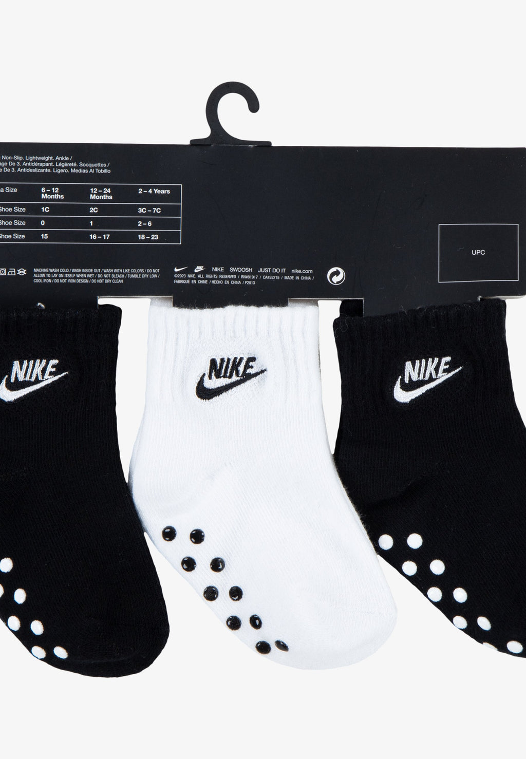 CORE FUTURA GRIPPER UNISEX 3 PACK - Socks - black
