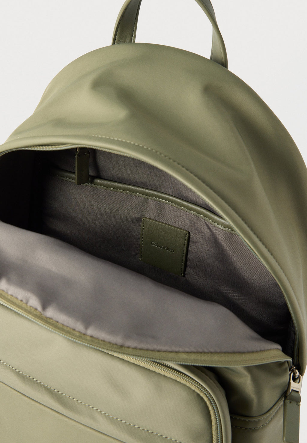 SLEEK ROUND BACKPACK UNISEX - Rucksack - deep lichen green