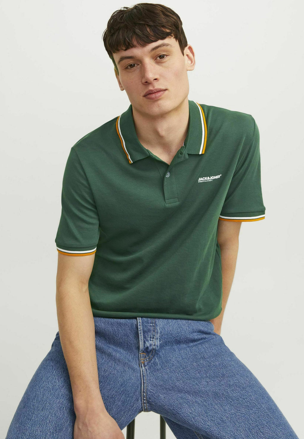 2-pack Printed - Polo shirt - navy blazer