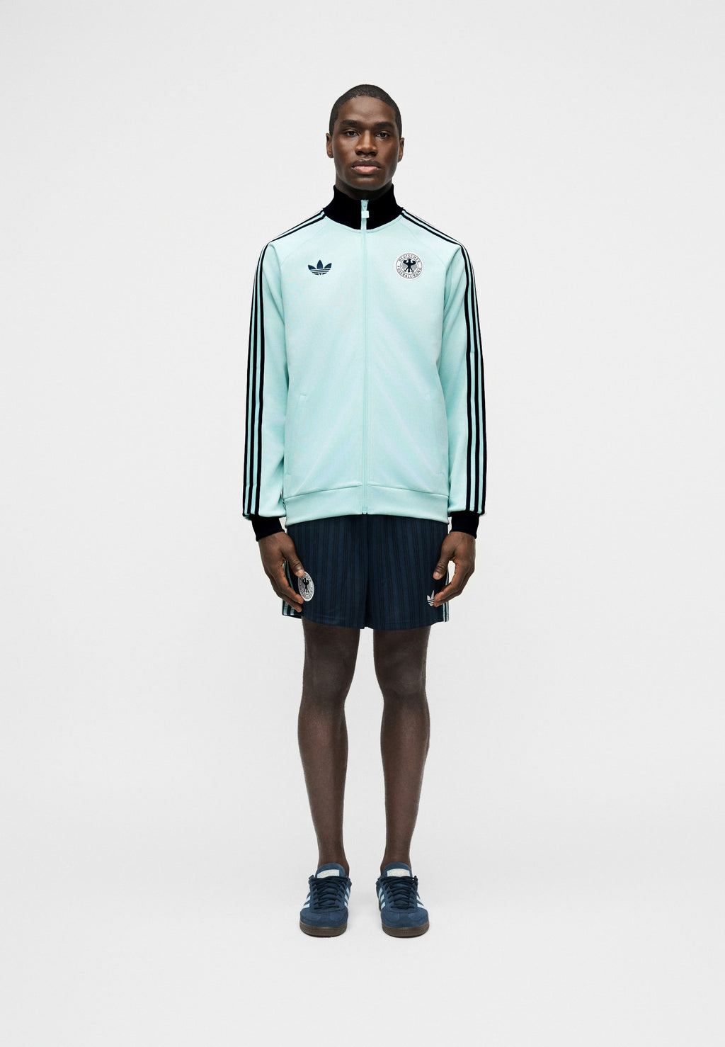 ALLEMAGNE ORIGINALS - Veste d'entraînement - semi flash aqua