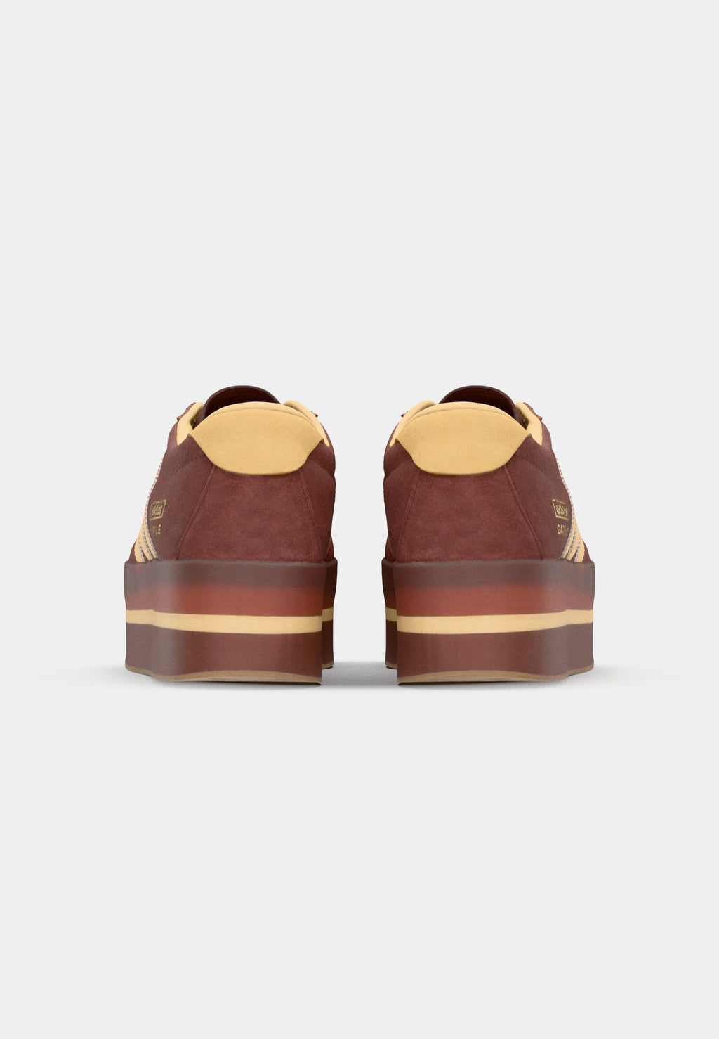 GAZELLE STACK W - Baskets basses - fox brown/orange tint
