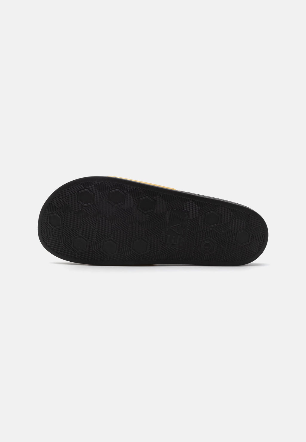 UNISEX - Pool slides - shiny gold/black