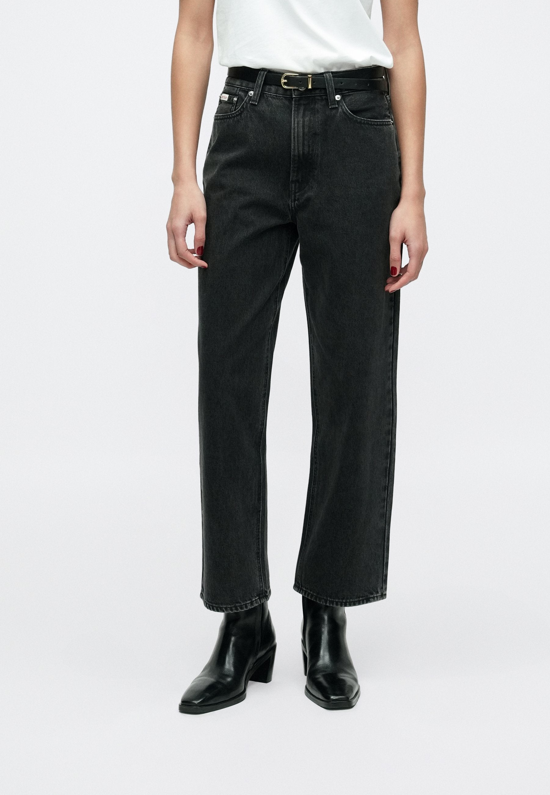 BARREL ESSENTIAL  - Wide Leg - black