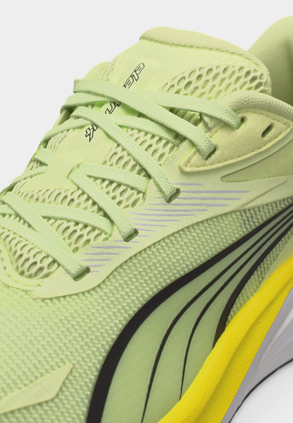 ELECTRIFY NITRO 4 JR UNISEX - Road running shoes - apple spritz/lux lime/black