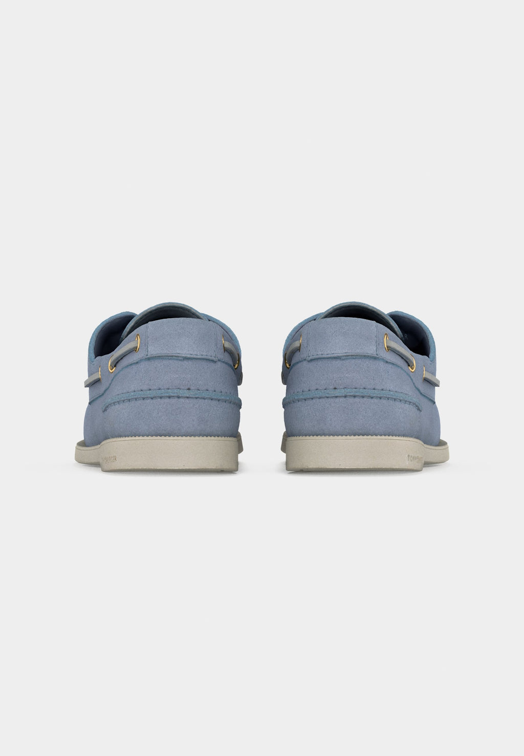 SUEDE BOAT SHOES - Boat shoes - breezy blue
