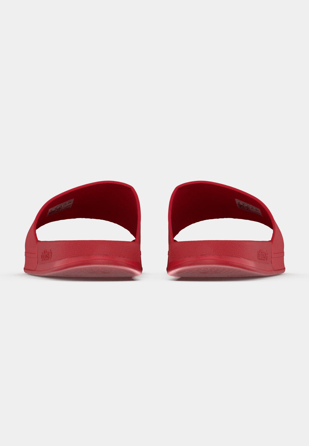 ADILETTE OG UNISEX - Pool slides - better scarlet/footwear white
