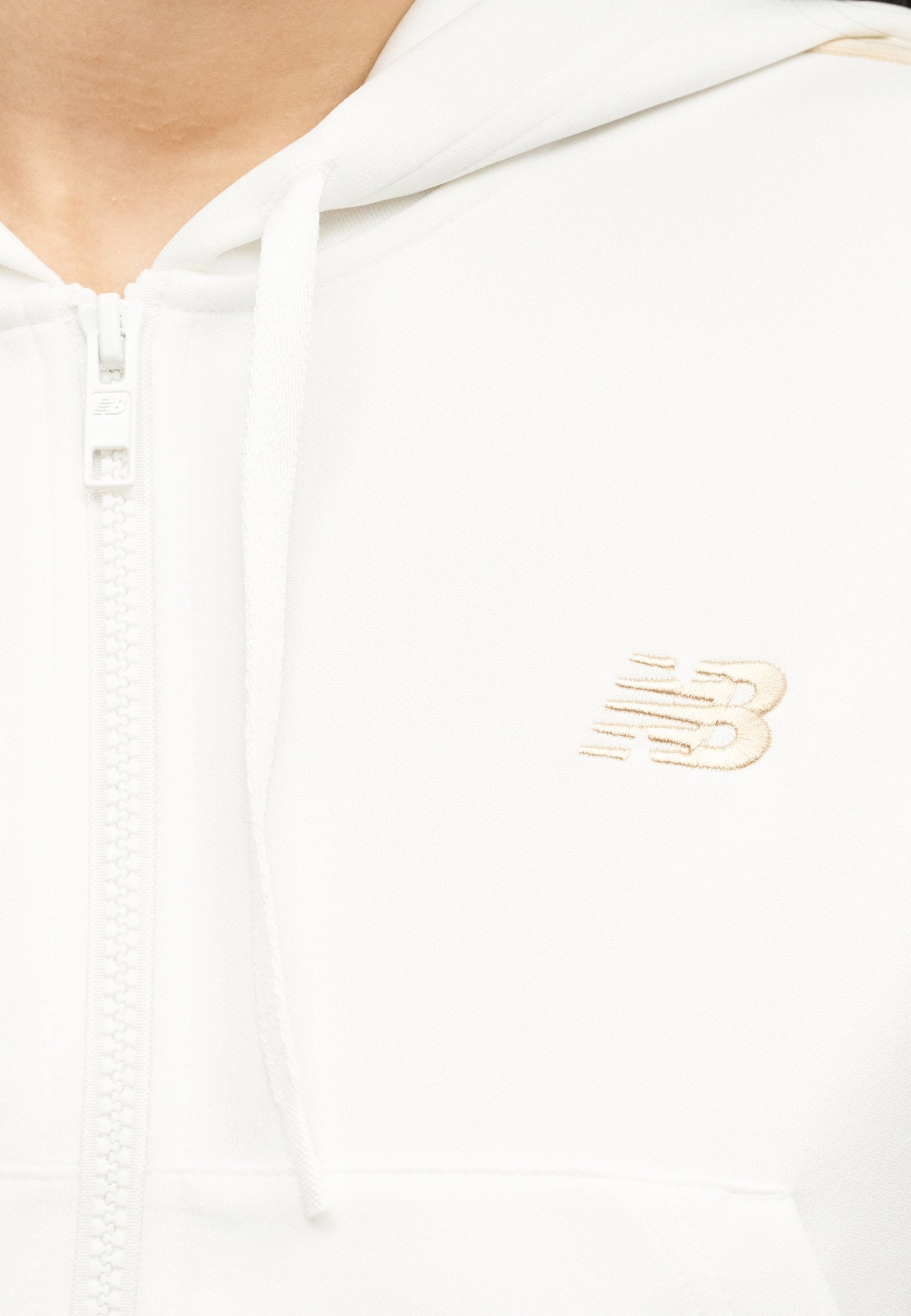 FULL ZIP - Zip-up sweatshirt - sea salt