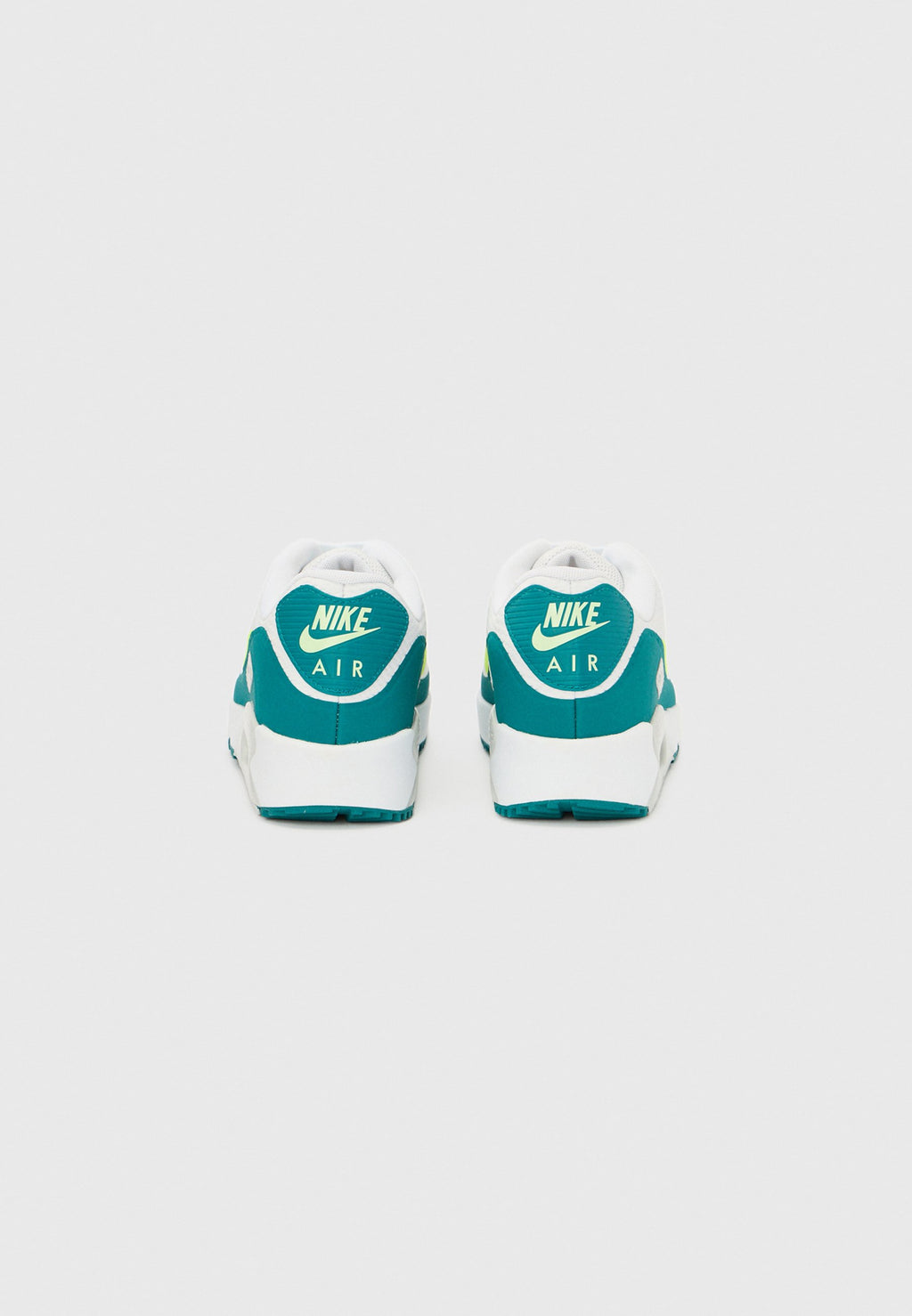 AIR MAX 90 - Golf shoes (without spikes) - white/volt/bright spruce