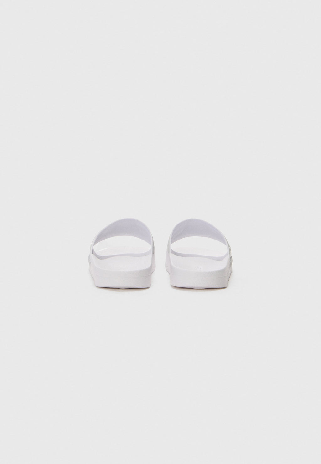 ADILETTE REAL MADRID UNISEX - Mules - white/solid grey
