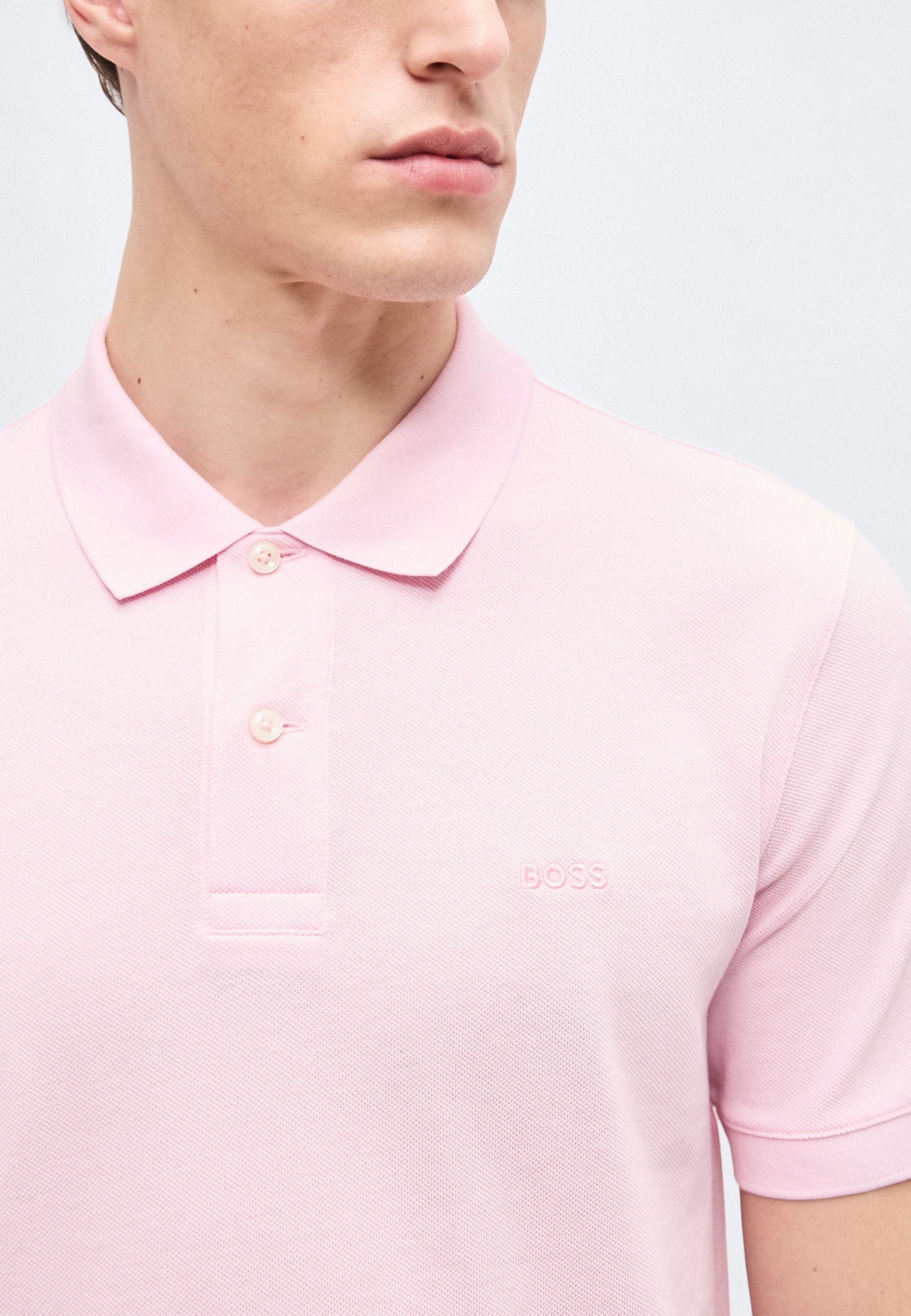 PALLAS - Polo shirt - open pink