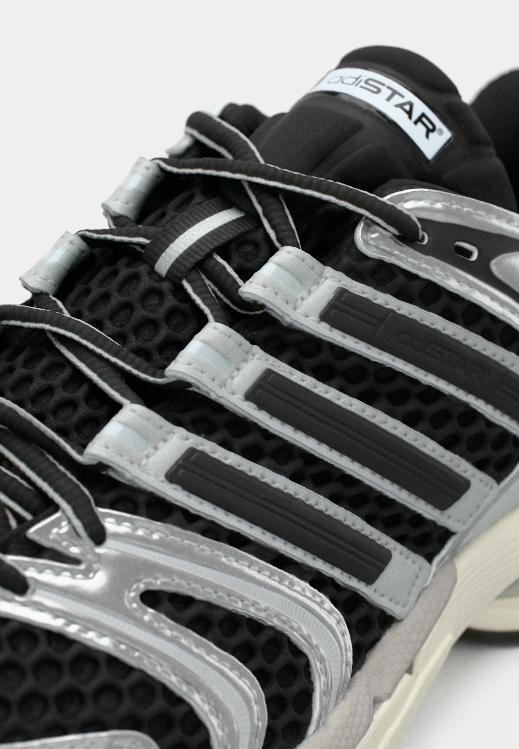 ADISTAR CONTROL 5 UNISEX - Trainers - core black/silver-coloured metallic/grey one
